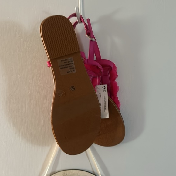 NWT 🌺WOMEN'S ARIZONA ADELE ADJUSTABLE STRAP FLAT SANDALS SZ 10 - Picture 8 of 11